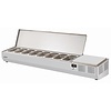 Asber Pizza refrigerated display case
