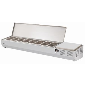 Asber Pizza refrigerated display case