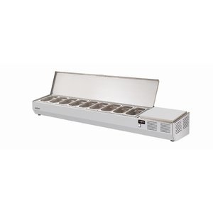 Asber Pizza refrigerated display case Asber Pizza refrigerated display case