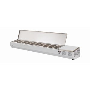 Asber Pizza refrigerated display case