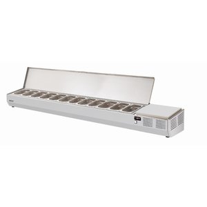 Asber Pizza refrigerated display case