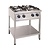 Asber Gas Cooker with 4 Burners on an Open Base, 21,5 kW