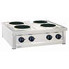 Asber Countertop Electric Cooker with 4 Round Hot Plates ø 223 mm, 10,4 kW Asber Countertop Electric Cooker with 4 Round Hot Plates ø 223 mm, 10,4 kW