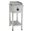 Asber Countertop Electric Griddle Smooth, 4,2 kW 380-415V on Open Base Asber Countertop Electric Griddle Smooth, 4,2 kW 380-415V on Open Base