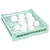 Asber Turquoise Dishwasher Basket 500 x 500 x 110 mm