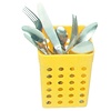 Asber Koszyk na sztućce 105 x 105 x 130 mm, żółty