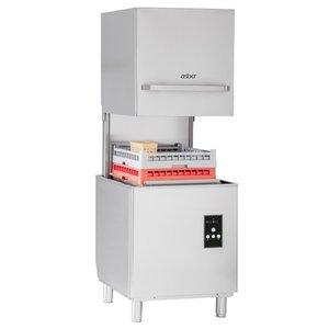 Asber Zmywarka kapturowa 500 x 500 mm, do 40 koszy/h Asber Zmywarka kapturowa 500 x 500 mm, do 40 koszy/h