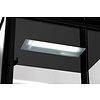 Bartscher Refrigerated Display Square, 98 L, from 2°C to 12°C, Countertop, Black