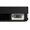 Bartscher Refrigerated Display Square, 98 L, from 2°C to 12°C, Countertop, Black