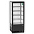 Bartscher Refrigerated Display Square, 98 L, from 2°C to 12°C, Countertop, Black