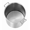 Bartscher Stainless Steel 18/10 High Stock Pot 25 L Ø 290 mm
