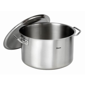 Bartscher Stainless Steel Medium Pot with Lid 30 L Ø 430 mm Bartscher Stainless Steel Medium Pot with Lid 30 L Ø 430 mm