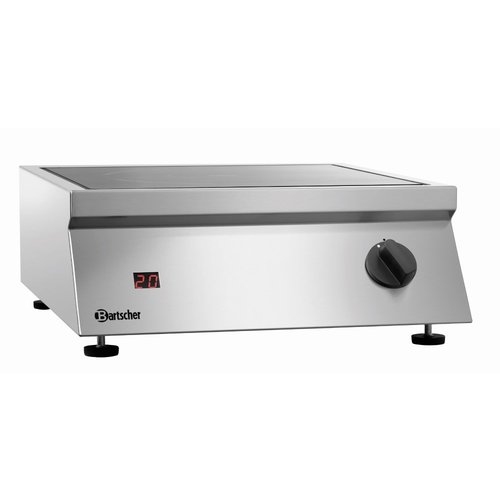 Bartscher Countertop Induction Hob z with 1 Hot Zone and 20 Steps Adjustable, 3,5 kW