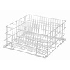 Bartscher White Dishwasher Glasses Basket 4 compartments / 400 x 400 x 185 mm