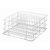 Bartscher White Dishwasher Glasses Basket 4 compartments / 400 x 400 x 185 mm