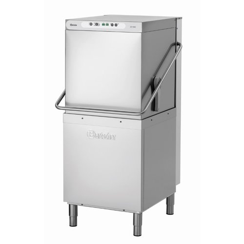 Bartscher Zmywarka kapturowa 500 x 500 mm z systemem samoczyszczenia, do 60 koszy/h Bartscher Zmywarka kapturowa 500 x 500 mm z systemem samoczyszczenia, do 60 koszy/h