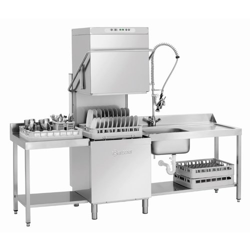 Bartscher Zmywarka kapturowa 600 x 500 mm, do 60 koszy/h Bartscher Zmywarka kapturowa 600 x 500 mm, do 60 koszy/h