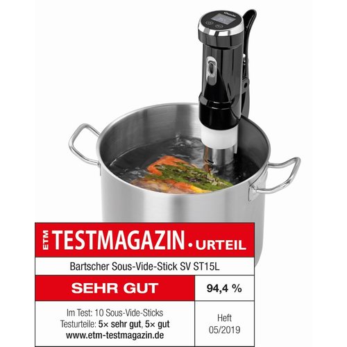 Bartscher Cyrkulator zanurzeniowy do pojemności 15 L, 1,3kW, od 20 °C do 95 °C