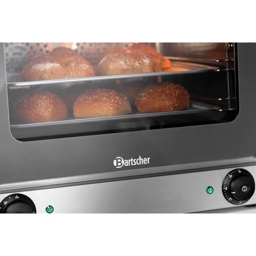 Bartscher Piec konwekcyjny 4 x 438 x 315 mm, elektryczny 2,7 kW Bartscher Piec konwekcyjny 4 x 438 x 315 mm, elektryczny 2,7 kW