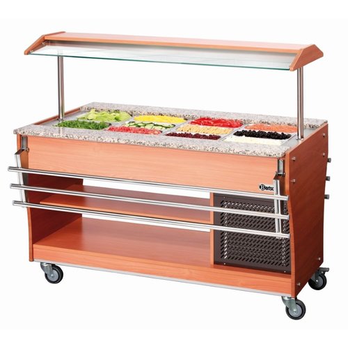 Bartscher Tray slide, 1 piece, 4x 1/1 GN Bartscher Tray slide, 1 piece, 4x 1/1 GN