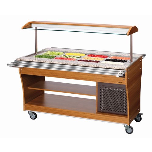 Bartscher Tray slide, 1 piece, 4x 1/1 GN Bartscher Tray slide, 1 piece, 4x 1/1 GN