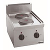 Bartscher Countertop Electric Cooker with 2 Hot Plates, 4 kW