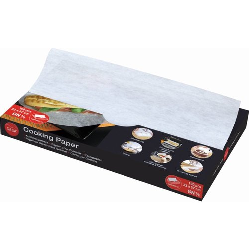 Bartscher Cooking paper 1/2GN, 1x100 pcs Bartscher Cooking paper 1/2GN, 1x100 pcs