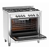 Bartscher Gas Cooker with 5 Burners and Electric Oven, 104 L, 13,8 kW Bartscher Gas Cooker with 5 Burners and Electric Oven, 104 L, 13,8 kW