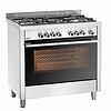 Bartscher Gas Cooker with 5 Burners and Electric Oven, 104 L, 13,8 kW Bartscher Gas Cooker with 5 Burners and Electric Oven, 104 L, 13,8 kW
