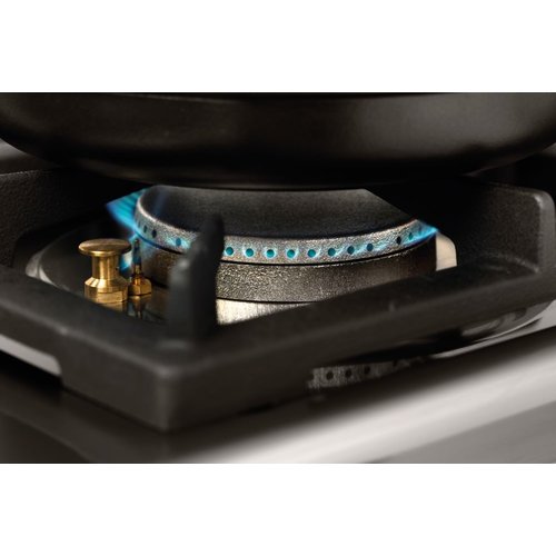 Bartscher Gas Cooker with 4 Burners on an Open Base, 19 kW