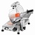 Bartscher Meat Slicer with ø220 mm Knife, 0,13 kW