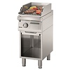Bartscher Gazowy grill lawowy 9 kW na podstawie półotwartej Bartscher Gazowy grill lawowy 9 kW na podstawie półotwartej