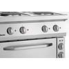 Bartscher Electric Cooker with 4 Round Hotplates and Electric Oven GN 1/1, 58 L, 14,05 kW Bartscher Electric Cooker with 4 Round Hotplates and Electric Oven GN 1/1, 58 L, 14,05 kW