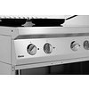 Bartscher Induction Cooker with 4 Hot Zones, Open Cupboard and 6-Step Adjustment, 20 kW Bartscher Induction Cooker with 4 Hot Zones, Open Cupboard and 6-Step Adjustment, 20 kW
