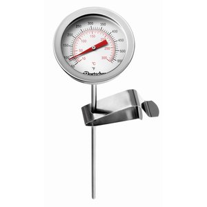 Bartscher Deep Fry Dial Thermometer, 10°C to 300°C, Silver Bartscher Deep Fry Dial Thermometer, 10°C to 300°C, Silver