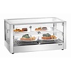 Bartscher Nablatowa witryna grzewcza 80 L, 2-poziomowa, 1 kW, od 30 do 90 °C, srebrna