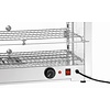 Bartscher Nablatowa witryna grzewcza 80 L, 2-poziomowa, 1 kW, od 30 do 90 °C, srebrna