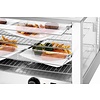 Bartscher Nablatowa witryna grzewcza 80 L, 2-poziomowa, 1 kW, od 30 do 90 °C, srebrna