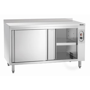 Bartscher Stół grzewczy z przesuwnymi dzrwiami, od 20 do 80°C,  1400x700x850 mm Bartscher Stół grzewczy z przesuwnymi dzrwiami, od 20 do 80°C,  1400x700x850 mm