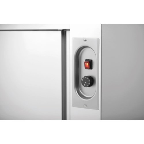 Bartscher Stół grzewczy z przesuwnymi dzrwiami, od 20 do 80°C,  1400x700x850 mm Bartscher Stół grzewczy z przesuwnymi dzrwiami, od 20 do 80°C,  1400x700x850 mm