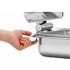Bartscher Chafing Dish with a Glass Hinged Cover 8,5 L GN 1/1 Bartscher Chafing Dish with a Glass Hinged Cover 8,5 L GN 1/1
