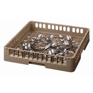 Bartscher Brown Dishwasher Basket for Cutlery 500 x 500 x 100 mm Bartscher Brown Dishwasher Basket for Cutlery 500 x 500 x 100 mm
