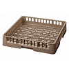 Bartscher Brown Dishwasher Basket for Cutlery 500 x 500 x 100 mm