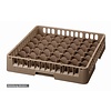 Bartscher Brown Dishwasher Glasses Basket 49 compartments / 500 x 500 x 225 mm