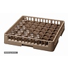 Bartscher Brown Dishwasher Glasses Basket 49 compartments / 500 x 500 x 225 mm