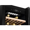 Bartscher 1-Door Wine Cooler 113 L, 38 Bottles, from 5 °C to 22 °C, Hinged Door, Black Bartscher 1-Door Wine Cooler 113 L, 38 Bottles, from 5 °C to 22 °C, Hinged Door, Black