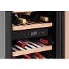 Bartscher 1-Door Wine Cooler 113 L, 38 Bottles, from 5 °C to 22 °C, Hinged Door, Black Bartscher 1-Door Wine Cooler 113 L, 38 Bottles, from 5 °C to 22 °C, Hinged Door, Black