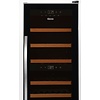 Bartscher 1-Door Wine Cooler 113 L, 38 Bottles, from 5 °C to 22 °C, Hinged Door, Black Bartscher 1-Door Wine Cooler 113 L, 38 Bottles, from 5 °C to 22 °C, Hinged Door, Black
