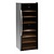 Bartscher 1-Door Wine Cooler 313 L, 128 Bottles, from 5 °C to 20 °C, Hinged Door, Black