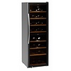 Bartscher 1-Door Wine Cooler 453 L, 180 Bottles, from 5 °C to 22 °C, Hinged Door, Black